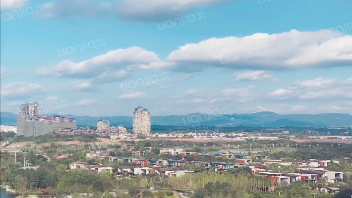 麓湖生态城琉璃溪岸外景图
