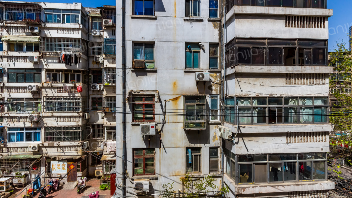 中枢小区外景图