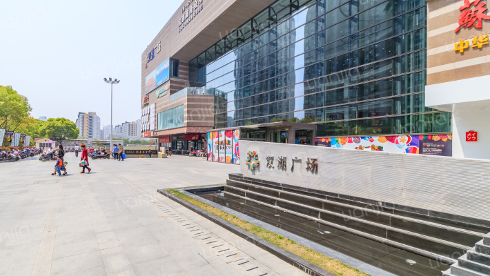 双湖广场外景图