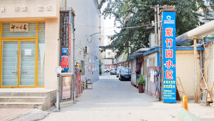 紫竹园小区外景图