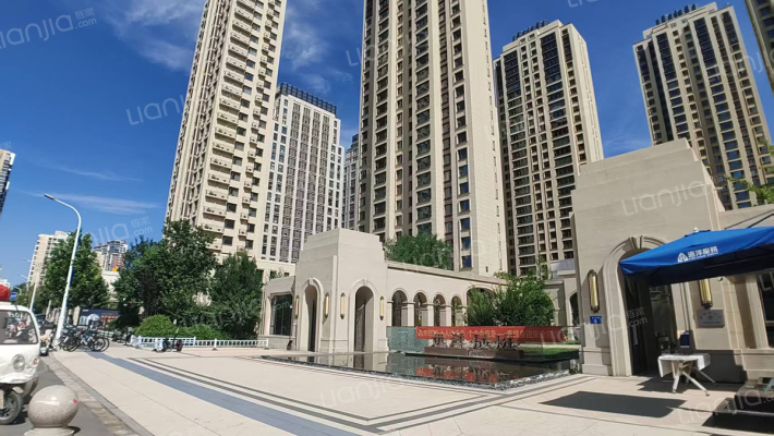 长安燕来城外景图