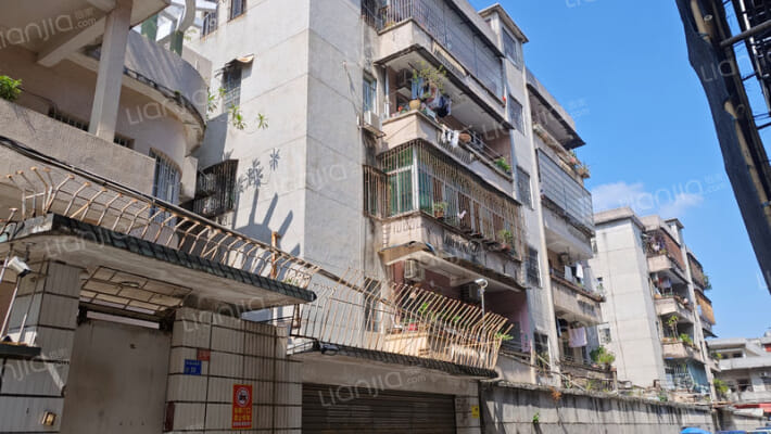 花园新村物资局宿舍外景图