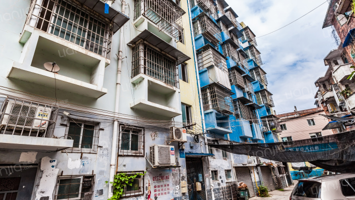 元件二厂宿舍外景图