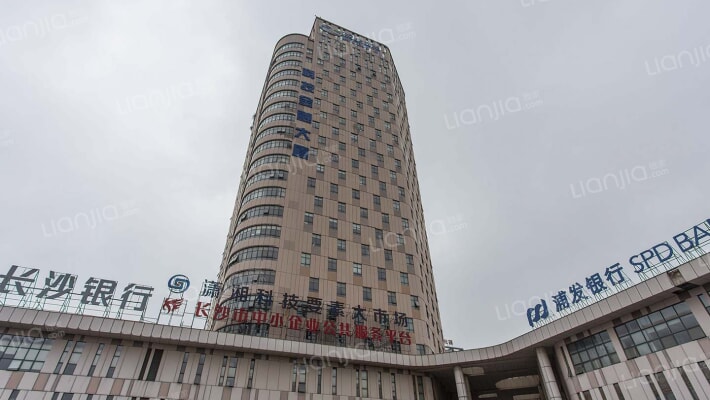 麓谷企业广场外景图