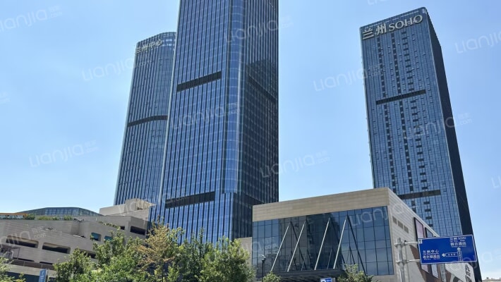 兰州中心写字楼外景图