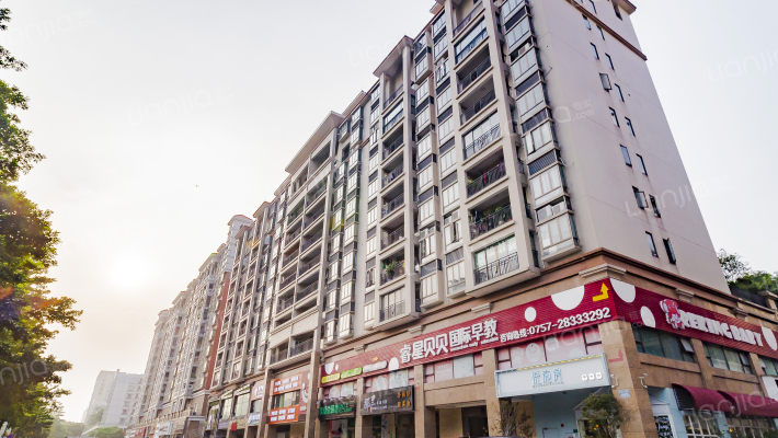 黄金河岸名轩外景图