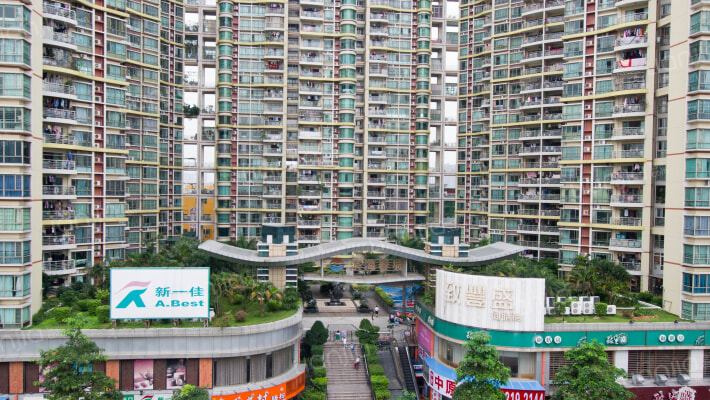 滨海春城外景图