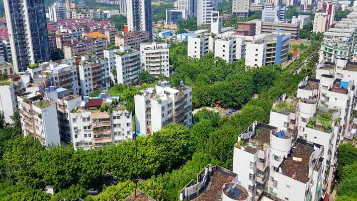新城市中心广场外景图