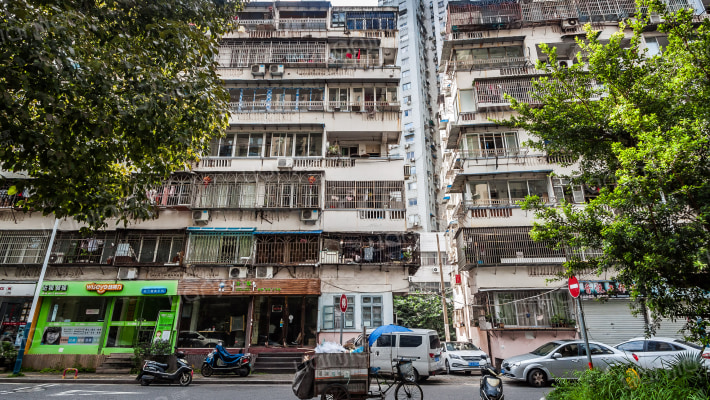 花柳塘新村外景图