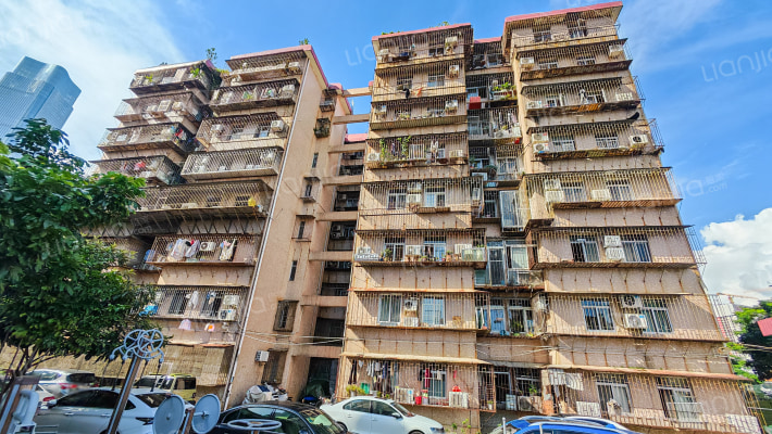 鹿丹村铁路小区外景图