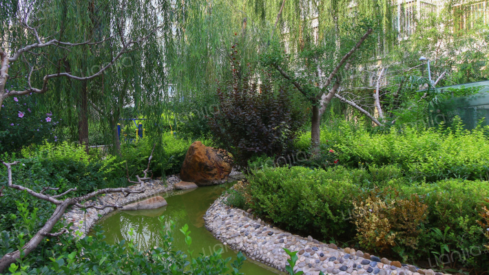 乾昌·水榭华庭外景图