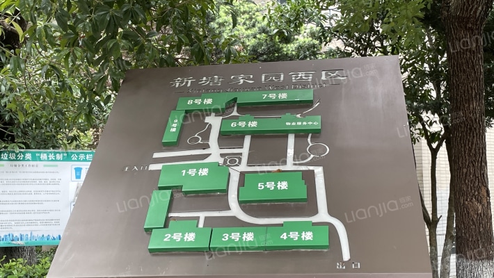 新塘家园西区外景图