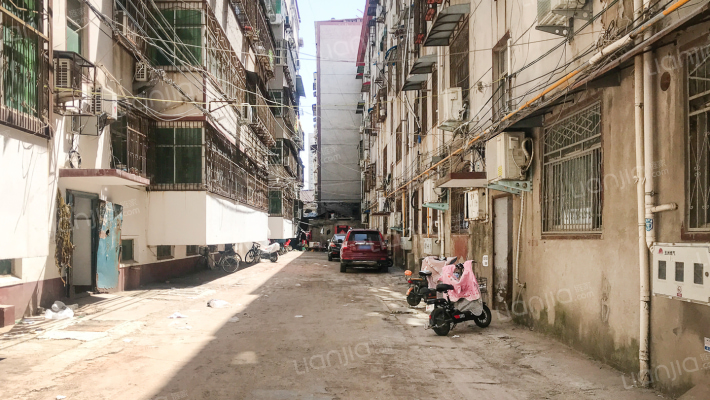 建设路印刷厂家属院外景图