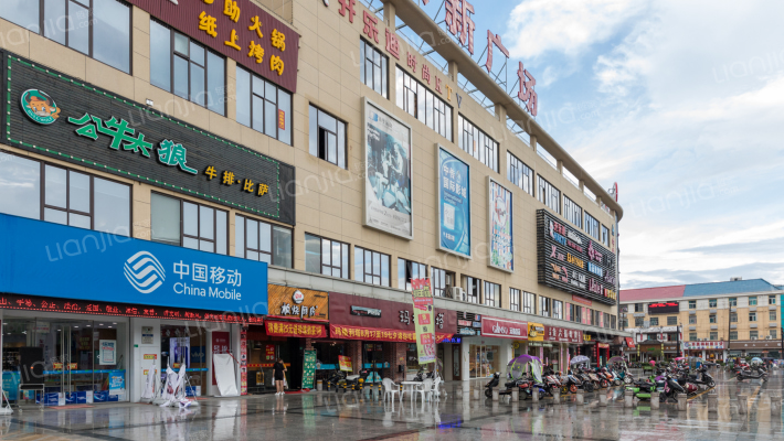 诸暨大唐永新广场外景图