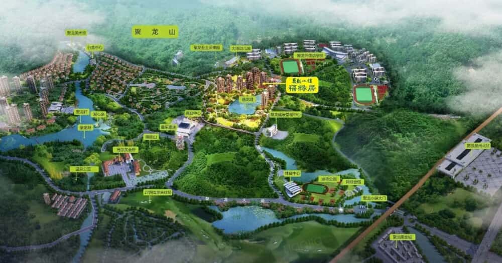 聚龙小镇福缘居效果图