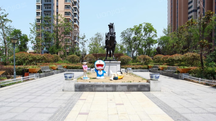 万达中央公馆外景图