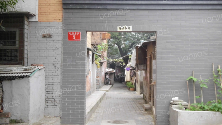 北线阁街简易楼外景图