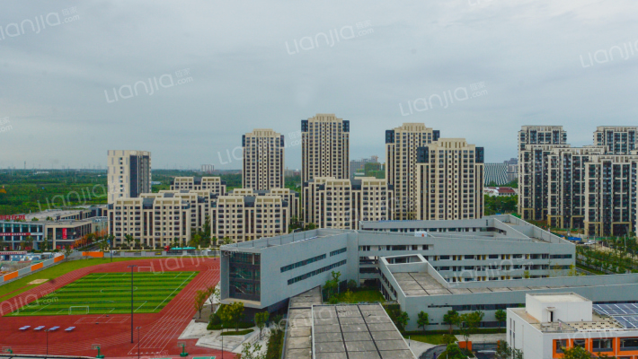 万科苏高新中央公园外景图