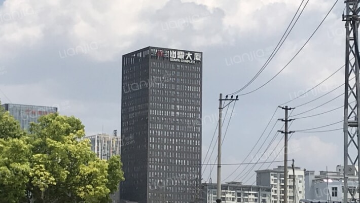 山灞大厦外景图