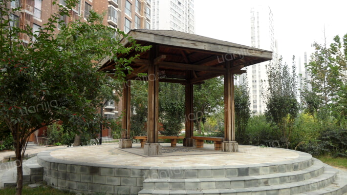 富力津门湖红树花园外景图