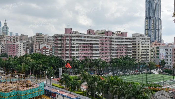 上沙仁和楼外景图