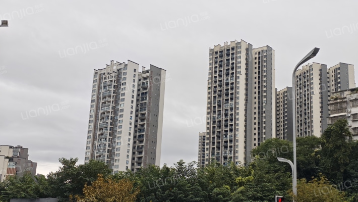 华夏上海城外景图