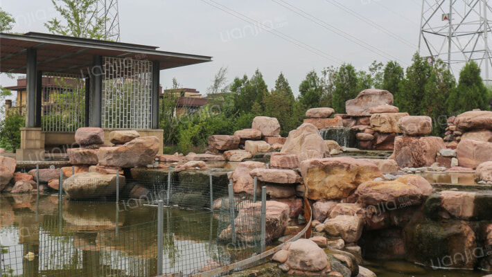 玉泉山居外景图