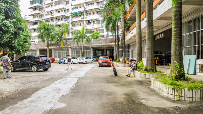 区政府修理厂住宅区外景图