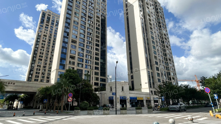 滨江万象天地外景图