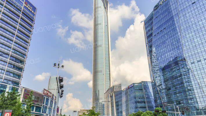 九龙仓苏州国际金融中心外景图