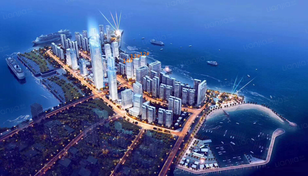 保利中央海岸图片_保利中央海岸实景图(海口链家新房)