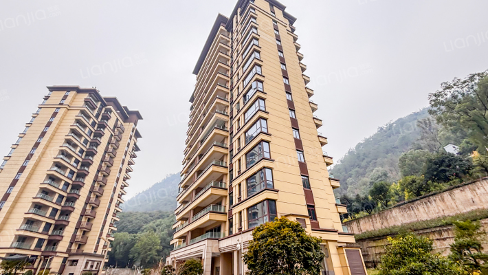 双福凤栖伴山外景图