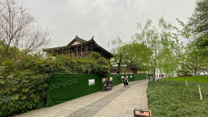 柳浪闻莺外景图