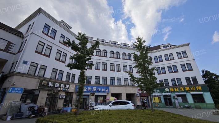 西郊欧洲小镇外景图