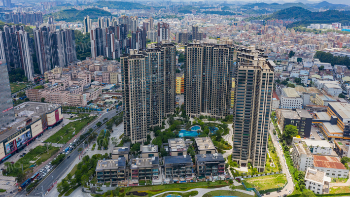 世城悦湖花园外景图