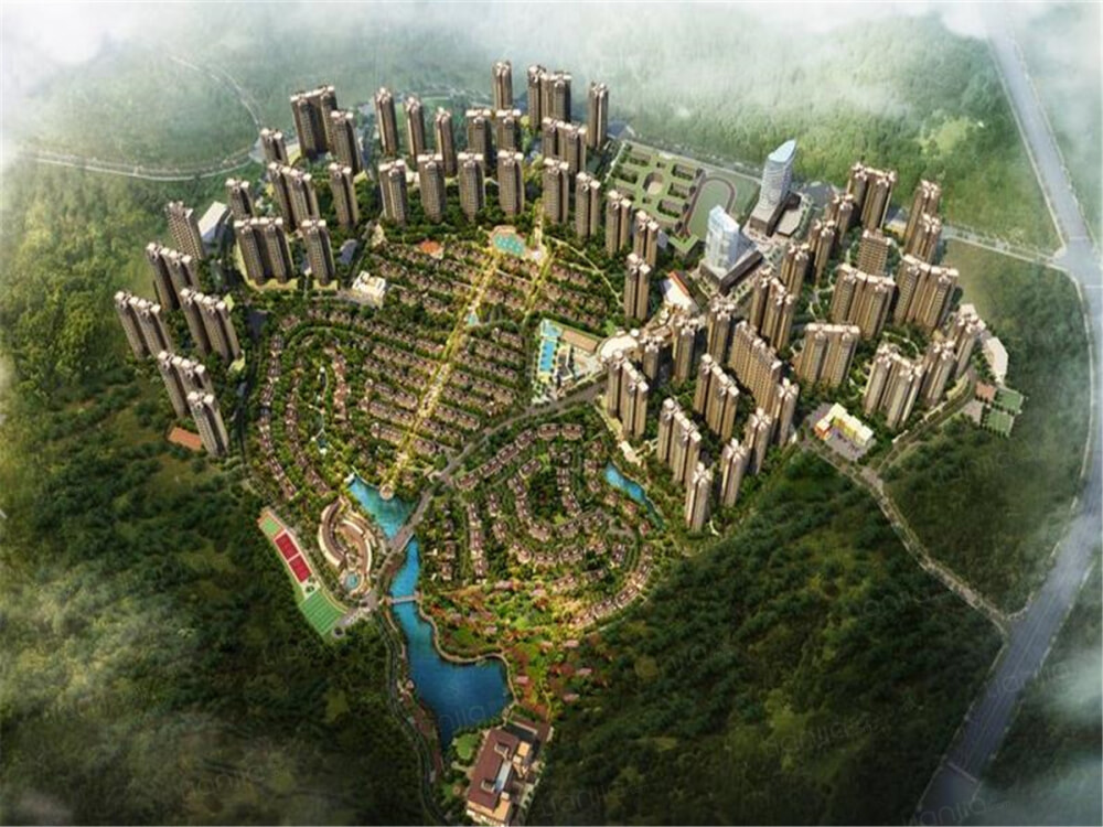 牧云溪谷.悦溪郡效果图