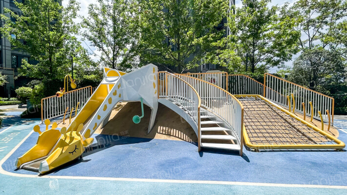 绿城春月江澜外景图