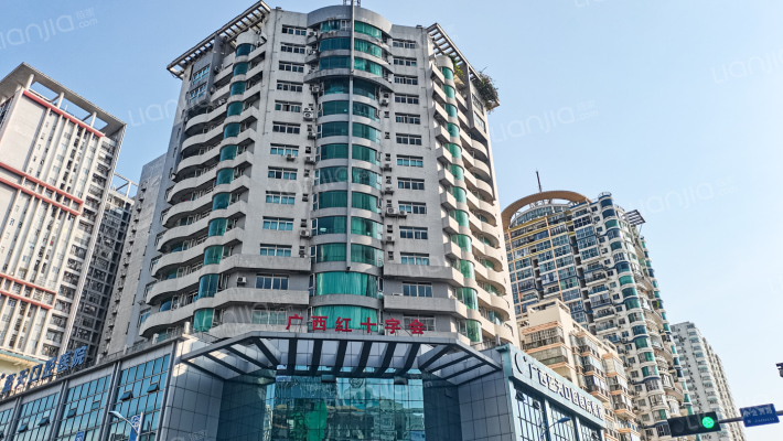 广西壮族自治区红十字会大厦外景图