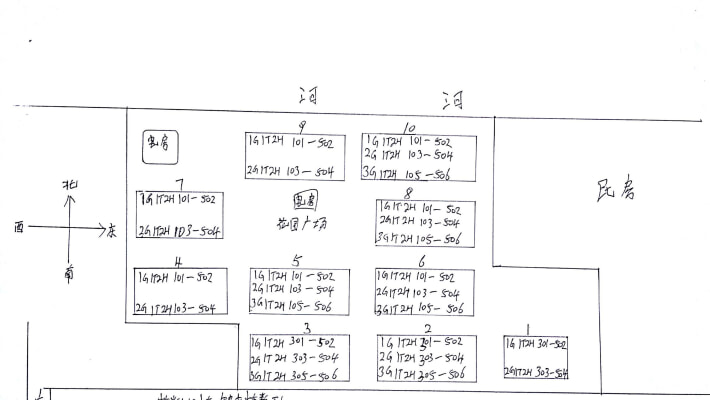 庞中公寓外景图