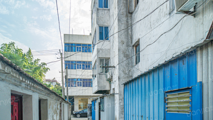 煤球厂家属楼外景图