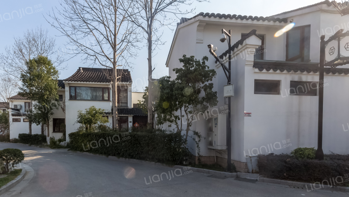 苏州庭园外景图