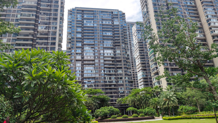 绿城春江明月外景图