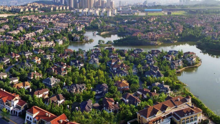 龙湖蓝湖郡东岸外景图