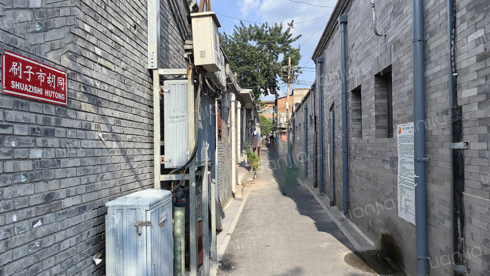 刷子市胡同外景图