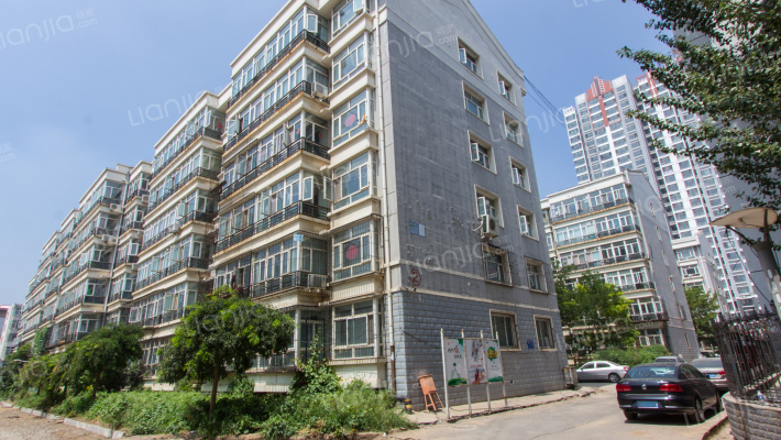 建筑机械厂生活小区外景图