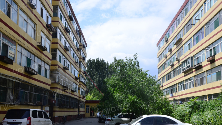 山西构件北郊小区外景图