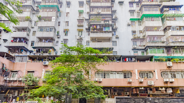 机场路供电局宿舍外景图