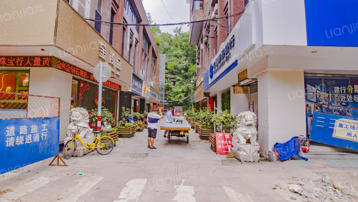 海壇山荘外景图