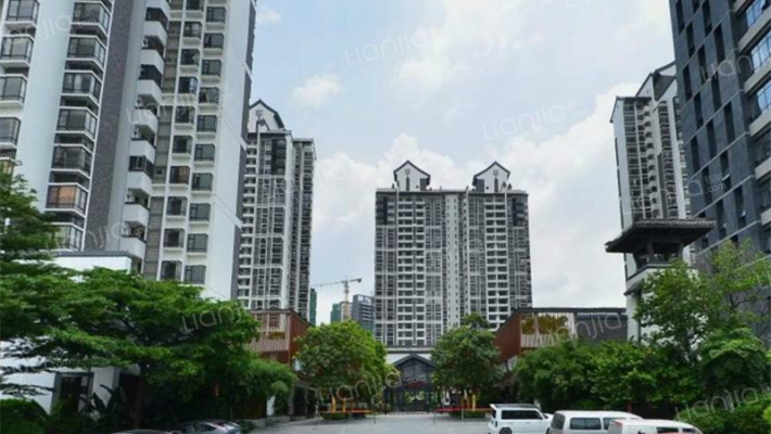 南沙云山诗意外景图