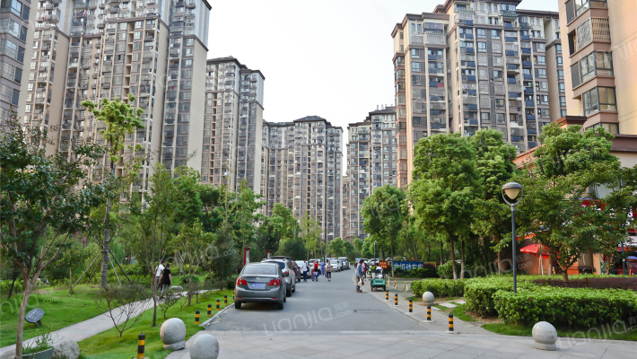 琥珀名城和园外景图